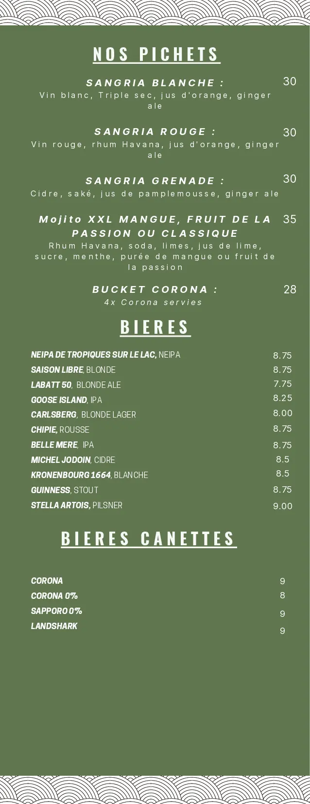 Menu page 4